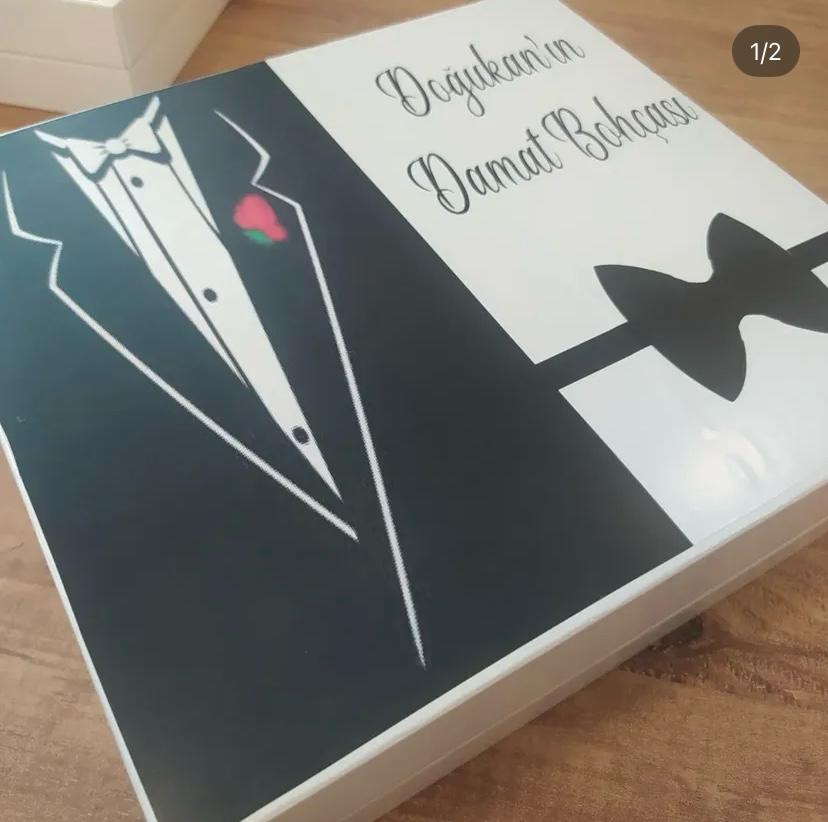 Gelin Damat Bohça Çikolatası